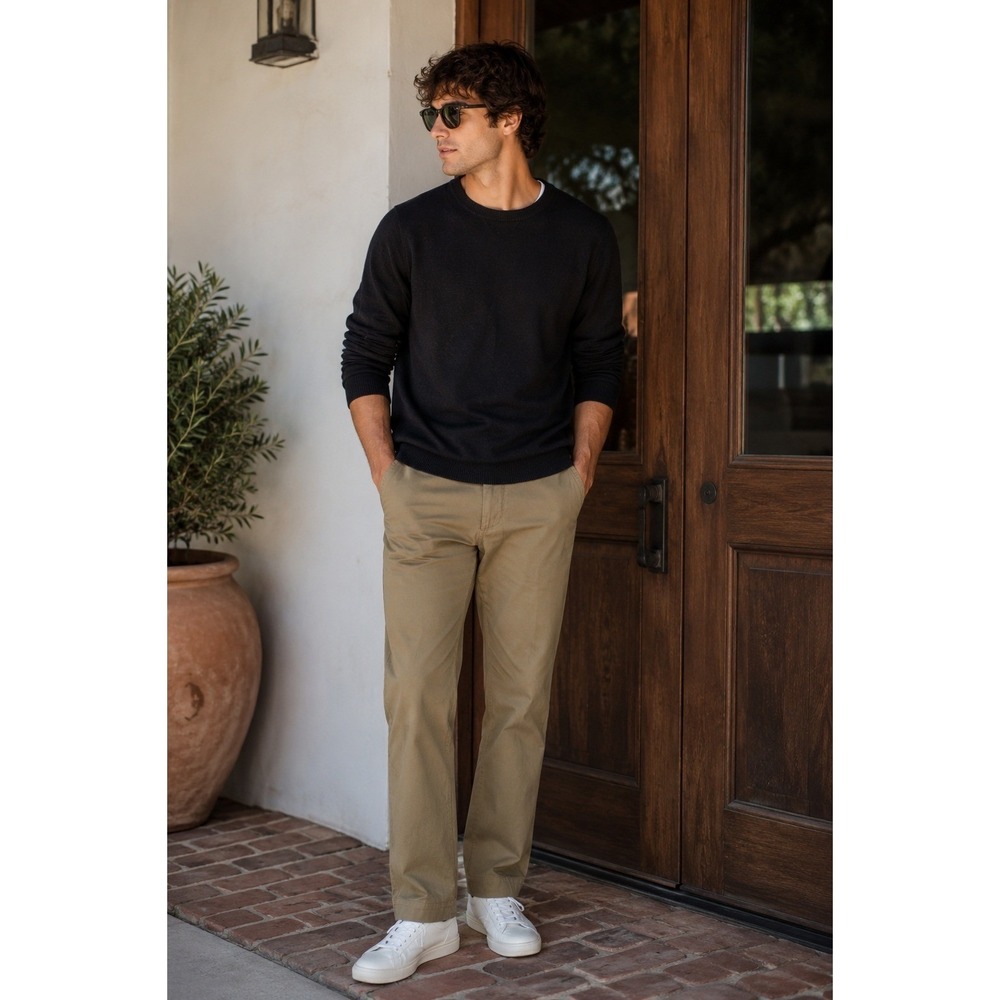 Banana Republic Pants Mens 30x29 Khaki Brown Emerson Chino Preppy Classic